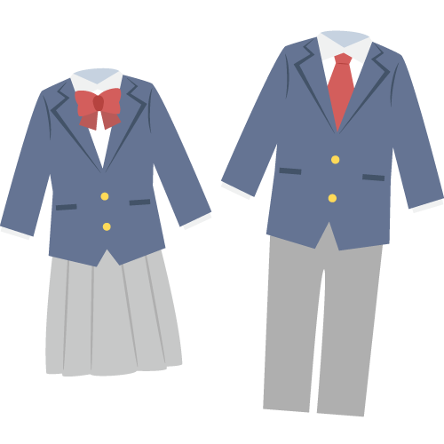 入金後、制服を弊社へ送付