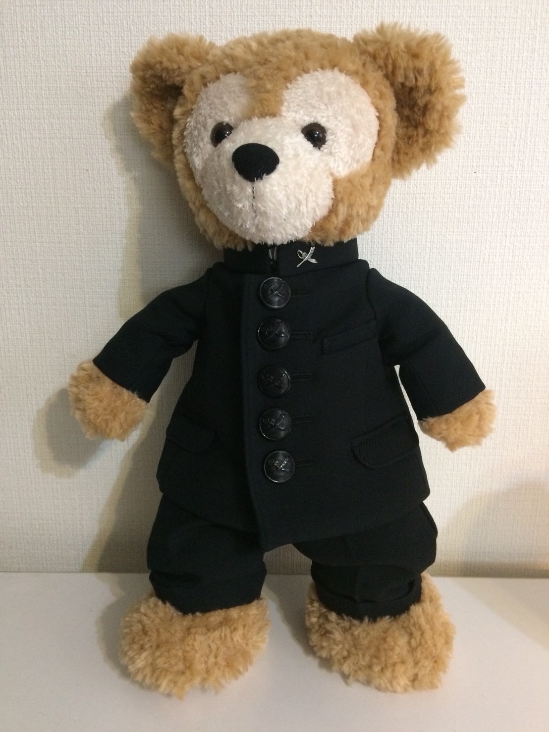 NO.20ミニチュア制服（プレミアムベアー　詰襟タイプの学生服）