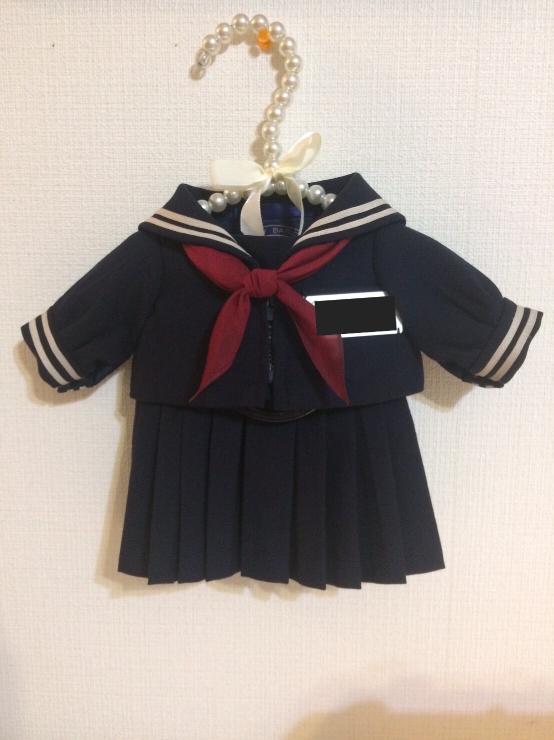 NO.19ミニチュア制服（ベーシックプラン 女子セーラー服